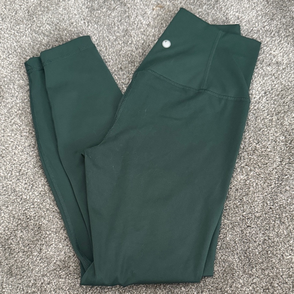 Yogalicious Women's Dark Green Leggings